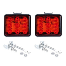 Load image into Gallery viewer, 2 PCS ZS-7013 3 inch 9LEDs Strobe Waterproof Car / Truck Warning Light