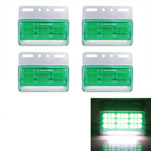 Load image into Gallery viewer, 4 PCS ZS-9001 DC24V 9D Waterproof Car / Truck Side Marker Indicator Lights Bulb Lamp, Blue Light, Green Light, Red Light, White Light, Yellow Light