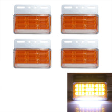 Load image into Gallery viewer, 4 PCS ZS-9001 DC24V 9D Waterproof Car / Truck Side Marker Indicator Lights Bulb Lamp, Red Light, White Light, Yellow Light, Blue Light, Green Light