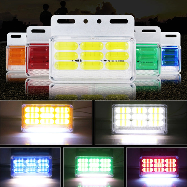4 PCS ZS-9001 DC24V 9D Waterproof Car / Truck Side Marker Indicator Lights Bulb Lamp, Red Light, White Light, Yellow Light, Blue Light, Green Light