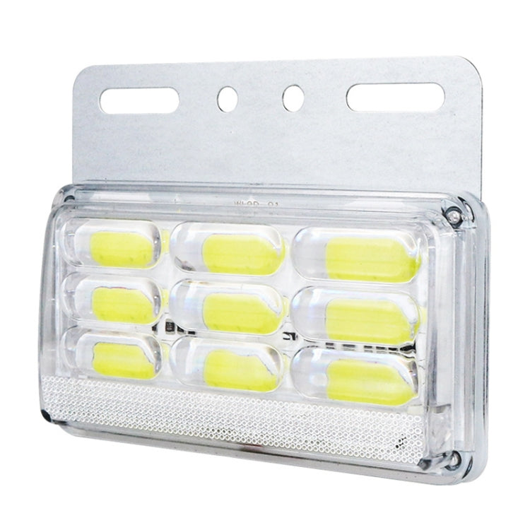 4 PCS ZS-9001 DC24V 9D Waterproof Car / Truck Side Marker Indicator Lights Bulb Lamp, Red Light, White Light, Yellow Light, Blue Light, Green Light
