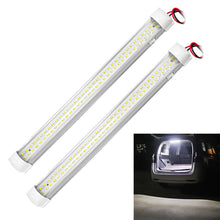 Load image into Gallery viewer, 2 PCS ZS-3332 12-85V High Bright 72LEDs RV Dome Light Cabin Light Bar, ZS-3332