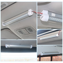 Load image into Gallery viewer, 2 PCS ZS-3332 12-85V High Bright 72LEDs RV Dome Light Cabin Light Bar, ZS-3332