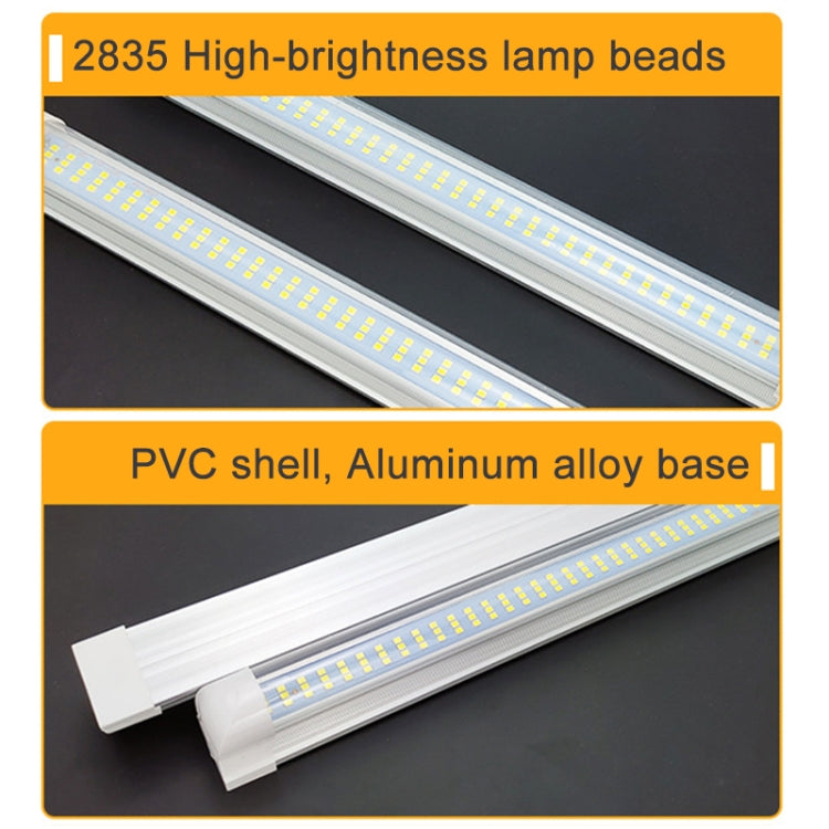 2 PCS ZS-3333 Side Switch Type 12-80V High Bright 108LEDs Car Dome Light Cabin Light Bar, ZS-3333 Side Switch Type
