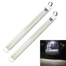 Load image into Gallery viewer, 2 PCS ZS-3333 Top Switch Type 12-80V High Bright 108LEDs Car Dome Light Cabin Light Bar, ZS-3333 Top Switch Type