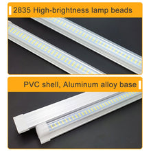 Load image into Gallery viewer, 2 PCS ZS-3333 Top Switch Type 12-80V High Bright 108LEDs Car Dome Light Cabin Light Bar, ZS-3333 Top Switch Type