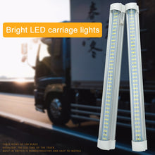 Load image into Gallery viewer, 2 PCS ZS-3333 Top Switch Type 12-80V High Bright 108LEDs Car Dome Light Cabin Light Bar, ZS-3333 Top Switch Type