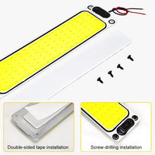 Load image into Gallery viewer, 2 PCS ZS-3343 DC12-24V High Bright 108 COB Lamp Beads Car Dome Light Cabin Light Bar, ZS-3343