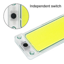 Load image into Gallery viewer, 2 PCS ZS-3347 DC12-24V High Bright 108 COB Lamp Beads Car Dome Light Cabin Light Bar, ZS-3347