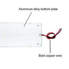 Load image into Gallery viewer, 2 PCS ZS-3347 DC12-24V High Bright 108 COB Lamp Beads Car Dome Light Cabin Light Bar, ZS-3347