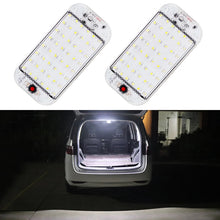 Load image into Gallery viewer, 2 PCS ZS-3350 DC12-85V High Bright 48LEDs Lamp Beads Car Dome Light Cabin Light Bar, ZS-3350