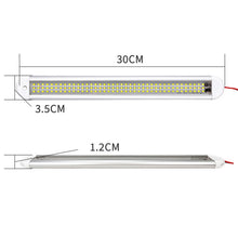 Load image into Gallery viewer, 2 PCS ZS-3385 DC12-85V High Bright 120LEDs Lamp Beads Car Dome Light Cabin Light Bar, ZS-3385