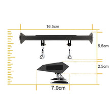 Load image into Gallery viewer, Car Mini Rear Wing with Light Solar Anti-collision Tail Light, Mini Rear Wing