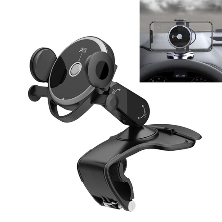 Car Multi-function Center Console Mobile Phone Holder with Number Plate, Mobile Phone Holder with Number Plate