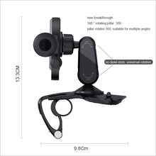 Load image into Gallery viewer, Car Multi-function Center Console Mobile Phone Holder with Number Plate, Mobile Phone Holder with Number Plate