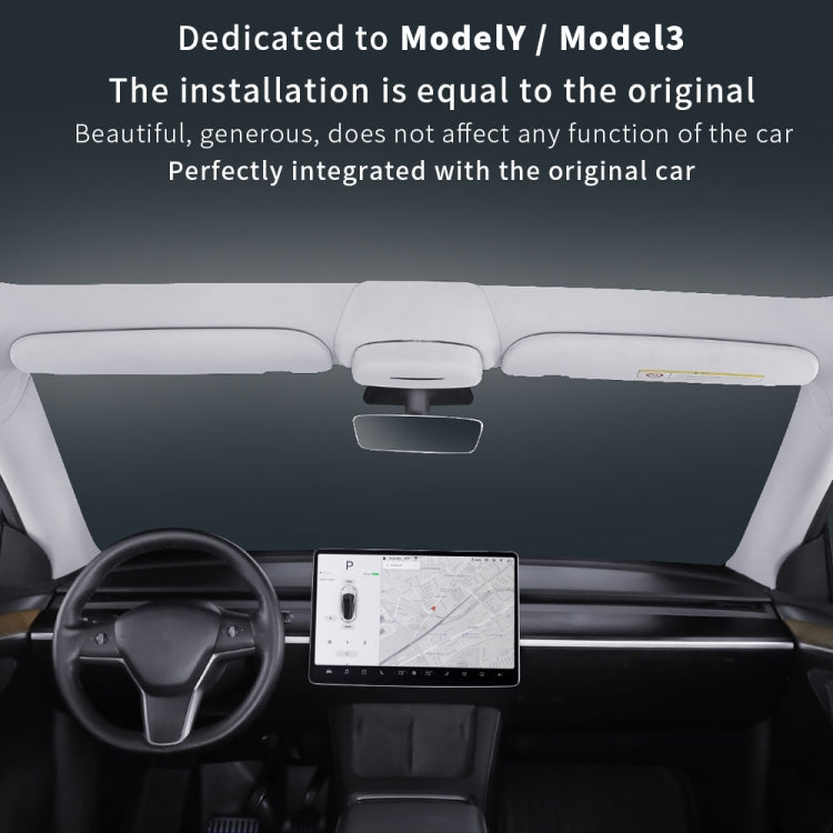 Car Ordinary Version Sunglasses Storage Box for Tesla Model 3 2019-2023, Ordinary Version for Tesla Model 3