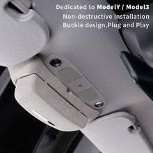 Load image into Gallery viewer, Car Suede Wrap Version Sunglasses Storage Box for Tesla Model 3 2019-2023, Suede Wrap Version for Tesla Model 3