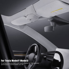 Load image into Gallery viewer, Car Suede Wrap Version Sunglasses Storage Box for Tesla Model Y 2019-2023, Suede Wrap Version for Tesla Model Y