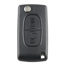 Load image into Gallery viewer, For PEUGEOT 2 Buttons Intelligent Remote Control Car Key with PCF7961 Integrated Chip &amp; Battery &amp; Holder &amp; Slotted Key Blade &amp; FSK Signal, Frequency: 433MHz, For PEUGEOT FSK Signal