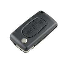 Load image into Gallery viewer, For PEUGEOT 2 Buttons Intelligent Remote Control Car Key with PCF7961 Integrated Chip &amp; Battery &amp; Holder &amp; Slotted Key Blade &amp; FSK Signal, Frequency: 433MHz, For PEUGEOT FSK Signal