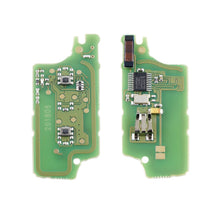 Load image into Gallery viewer, For PEUGEOT 2 Buttons Intelligent Remote Control Car Key with PCF7961 Integrated Chip &amp; Battery &amp; Holder &amp; Slotted Key Blade &amp; FSK Signal, Frequency: 433MHz, For PEUGEOT FSK Signal