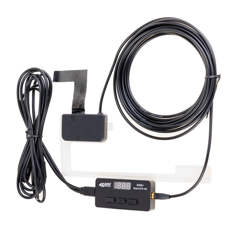 Car DAB+ Digital Broadcasting Receiver Box with FM Forwarding, DAB+ Receiver