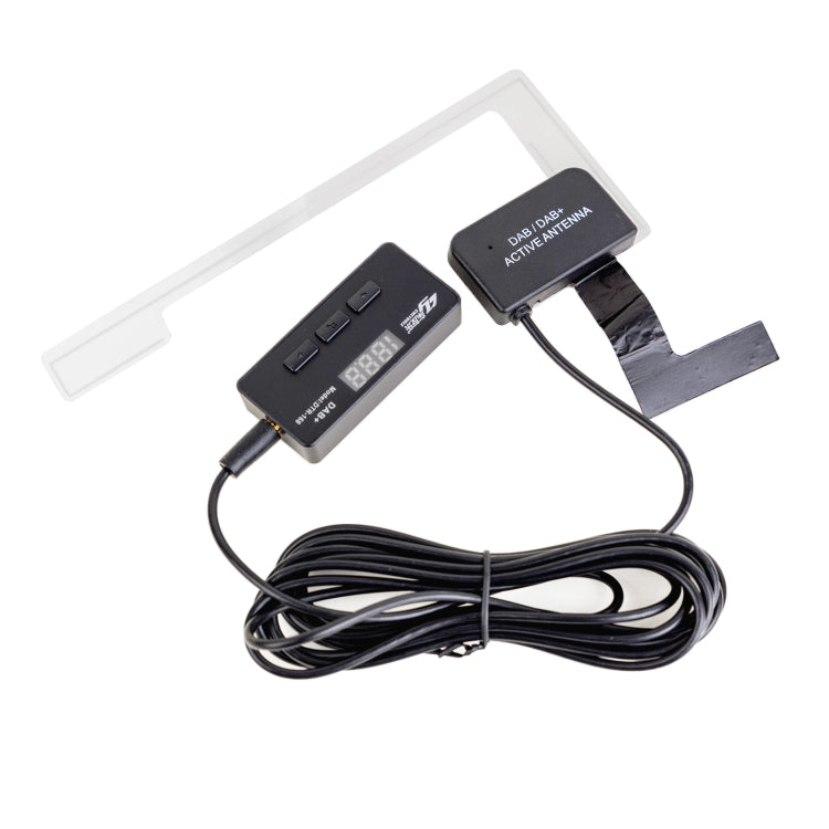 Car DAB+ Digital Broadcasting Receiver Box with FM Forwarding, DAB+ Receiver