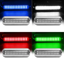 Load image into Gallery viewer, MK-042 Ship / Yacht 10-30V 42LEDs Waterproof Stainless Steel Underwater Light, Underwater Light (White Light), Underwater Light (Red Light), Underwater Light (Green Light), Underwater Light (Blue Light)