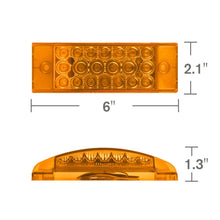 Load image into Gallery viewer, MK-142 DC12V-24V 21LEDs Car Tail Light Running Water Flashing Edge Light