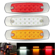 Load image into Gallery viewer, 4 PCS MK-338 DC12-24V Truck 12LEDs Side Clearance Maker Light