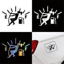 Load image into Gallery viewer, Female Pull Fuel Tank Pointer To Full Hellaflush Reflective Vinyl Car Sticker, Female (Black), Female (Colour), Female (White)