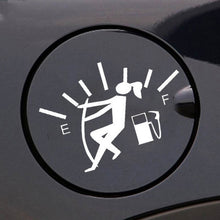 Load image into Gallery viewer, Female Pull Fuel Tank Pointer To Full Hellaflush Reflective Vinyl Car Sticker, Female (Black), Female (Colour), Female (White)