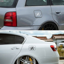 Load image into Gallery viewer, Female Pull Fuel Tank Pointer To Full Hellaflush Reflective Vinyl Car Sticker, Female (Black), Female (Colour), Female (White)