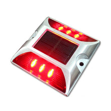 Load image into Gallery viewer, Solar Square Road Stud Light Car Guidance Light Road Deceleration Light, Constantly Bright Version, Constantly Bright Version