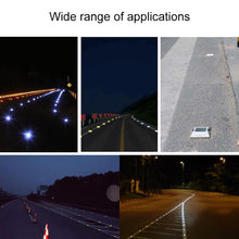 Load image into Gallery viewer, Solar Square Road Stud Light Car Guidance Light Road Deceleration Light, Constantly Bright Version, Constantly Bright Version