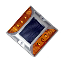 Load image into Gallery viewer, Solar Square Road Stud Light Car Guidance Light Road Deceleration Light, Constantly Bright Version, Constantly Bright Version