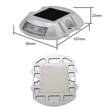 Load image into Gallery viewer, Solar Horseshoe Road Stud Light Car Guidance Light Road Deceleration Light, Constantly Bright Version, Constantly Bright Version