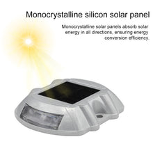 Load image into Gallery viewer, Solar Horseshoe Road Stud Light Car Guidance Light Road Deceleration Light, Constantly Bright Version, Constantly Bright Version