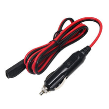Load image into Gallery viewer, 12V SAE Car Power Cord Cigarette Lighter Plug to Solar Battery Charging Connecting Cable, Length: 1.5m, 1.5m