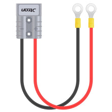 Load image into Gallery viewer, 50A 600V Battery Charger Battery Quick Disconnect Plug Trailer Winch Plug with 1FT Cable (Turn O Connector), (Turn O Connector)