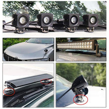 Load image into Gallery viewer, Y-005 Pair Universal LED Strip Light Mounting Bracket, Y-005