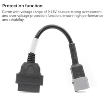 Load image into Gallery viewer, Motorcycle OBD 16PIN Female to 6PIN Connector Cable for Suzuki, For Suzuki