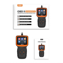 Load image into Gallery viewer, V317 Car Fault Detector OBD2 ELM327 Scanner Code Reader, V317