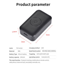 Load image into Gallery viewer, P03 2G Waterproof Pet GPS Tracker GPS+AGPS+WiFi+LBS Locator, P03
