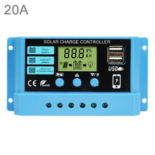 Load image into Gallery viewer, 20A Solar Charge Controller 12V / 24V Lithium Lead-Acid Battery Charge Discharge PV Controller, 20A