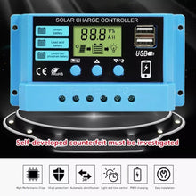Load image into Gallery viewer, 20A Solar Charge Controller 12V / 24V Lithium Lead-Acid Battery Charge Discharge PV Controller, 20A