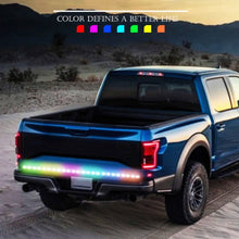 Load image into Gallery viewer, S20-200CM 200cm DC12V-24V Car Rear LED RGB Daytime Running Lights Strip Colorful Lamp, S20-200CM