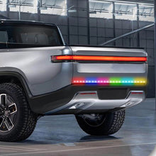 Load image into Gallery viewer, S20-200CM 200cm DC12V-24V Car Rear LED RGB Daytime Running Lights Strip Colorful Lamp, S20-200CM