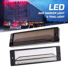 Load image into Gallery viewer, 2 PCS Heavy-duty Truck Trailer 147LED Light Guide Three-color Brake Light