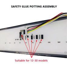 Load image into Gallery viewer, 2 PCS Heavy-duty Truck Trailer 147LED Light Guide Three-color Brake Light